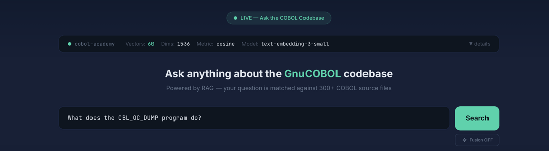 COBOLAcademy image 1